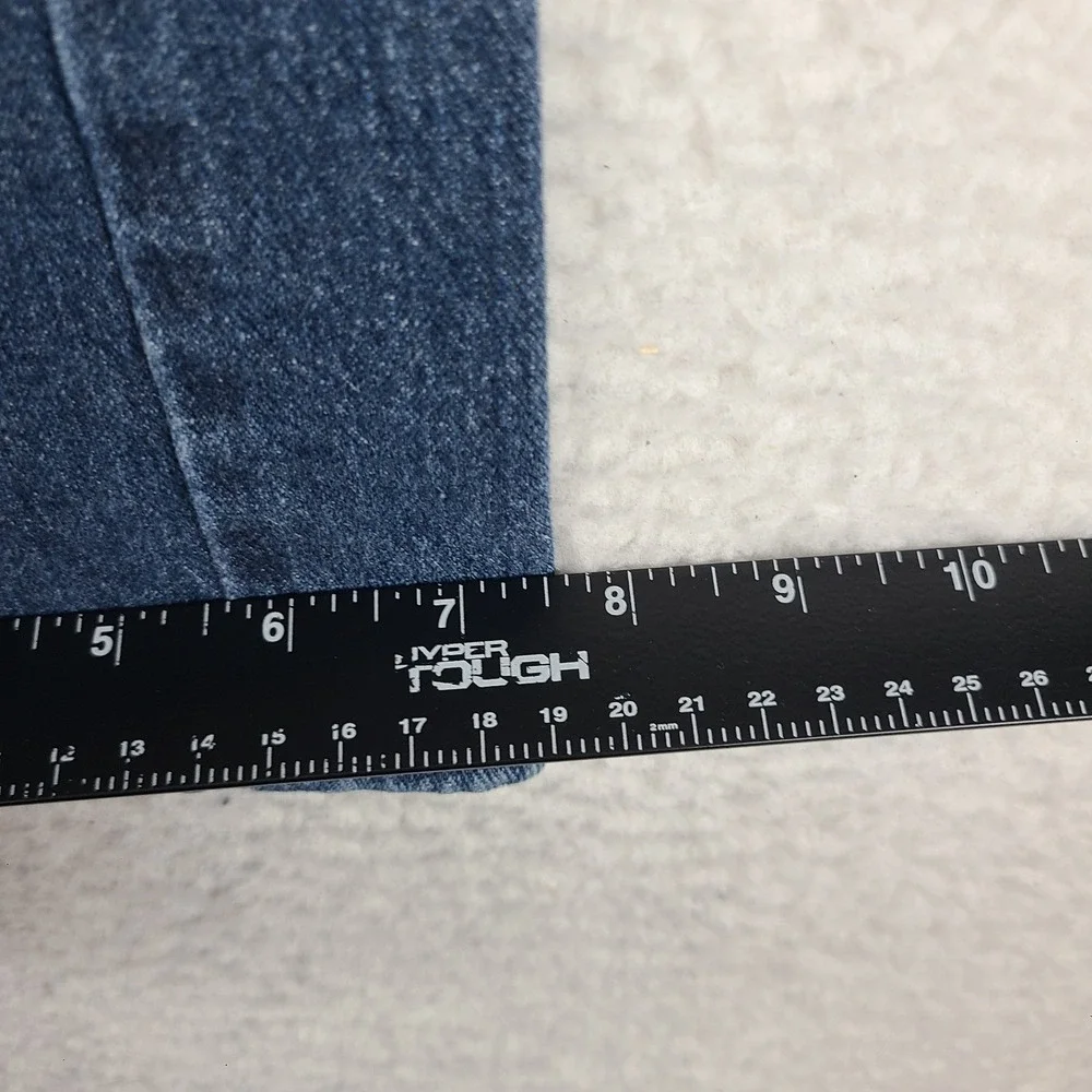 Levi's 505 Jeans Mens 32x32 Blue Regular Fit Straight Leg Dark Wash Denim